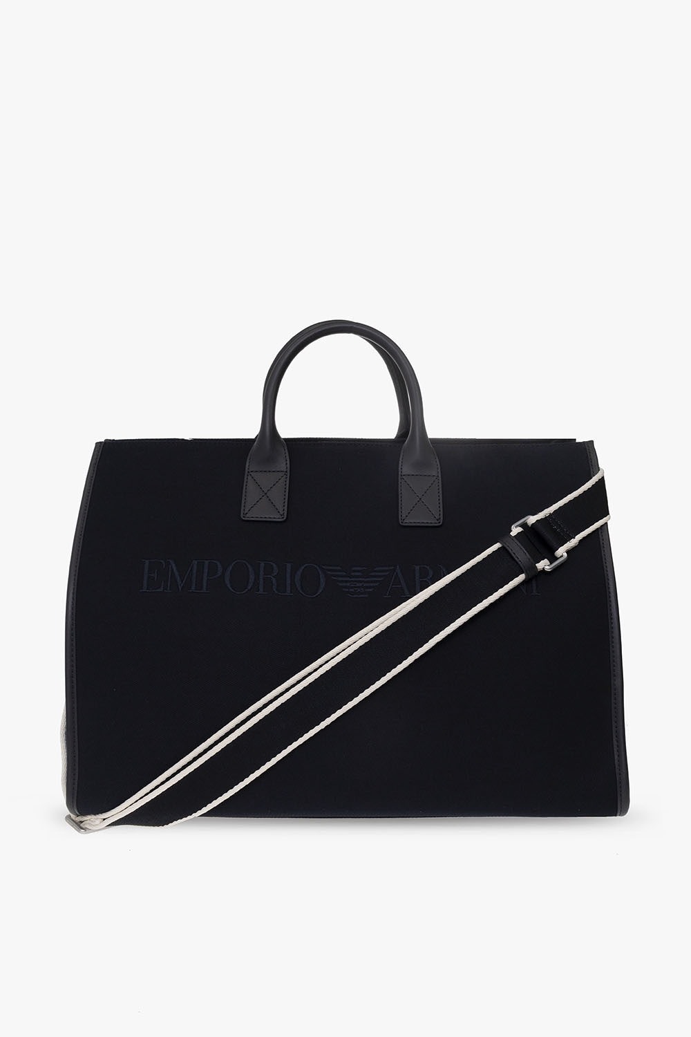 Emporio armani discount black tote bag